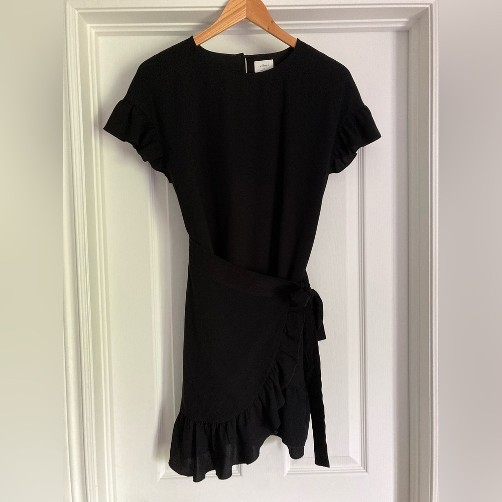 Aritzia Wilfred ninette dress, black, size XS